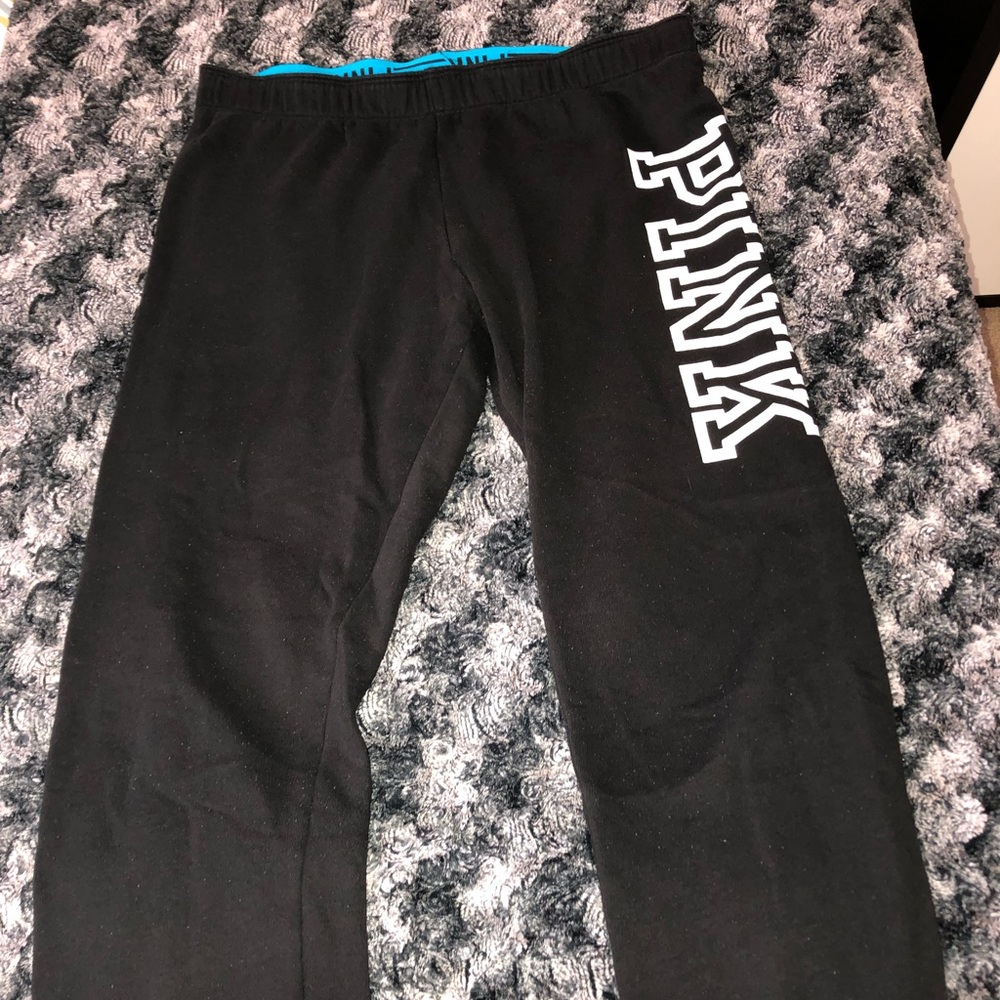 Pink sweatpants